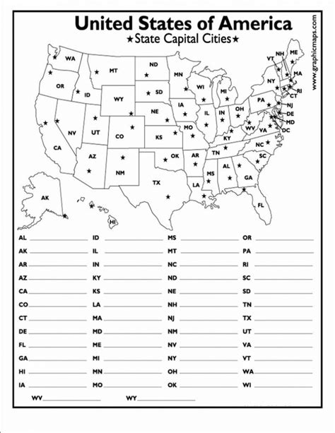 us map test capitals|state capitals quiz free printable.